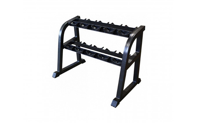 Стойка для хранения профессиональных гантелей на 5 пар Стойка для хранения профессиональных гантелей на 5 пар